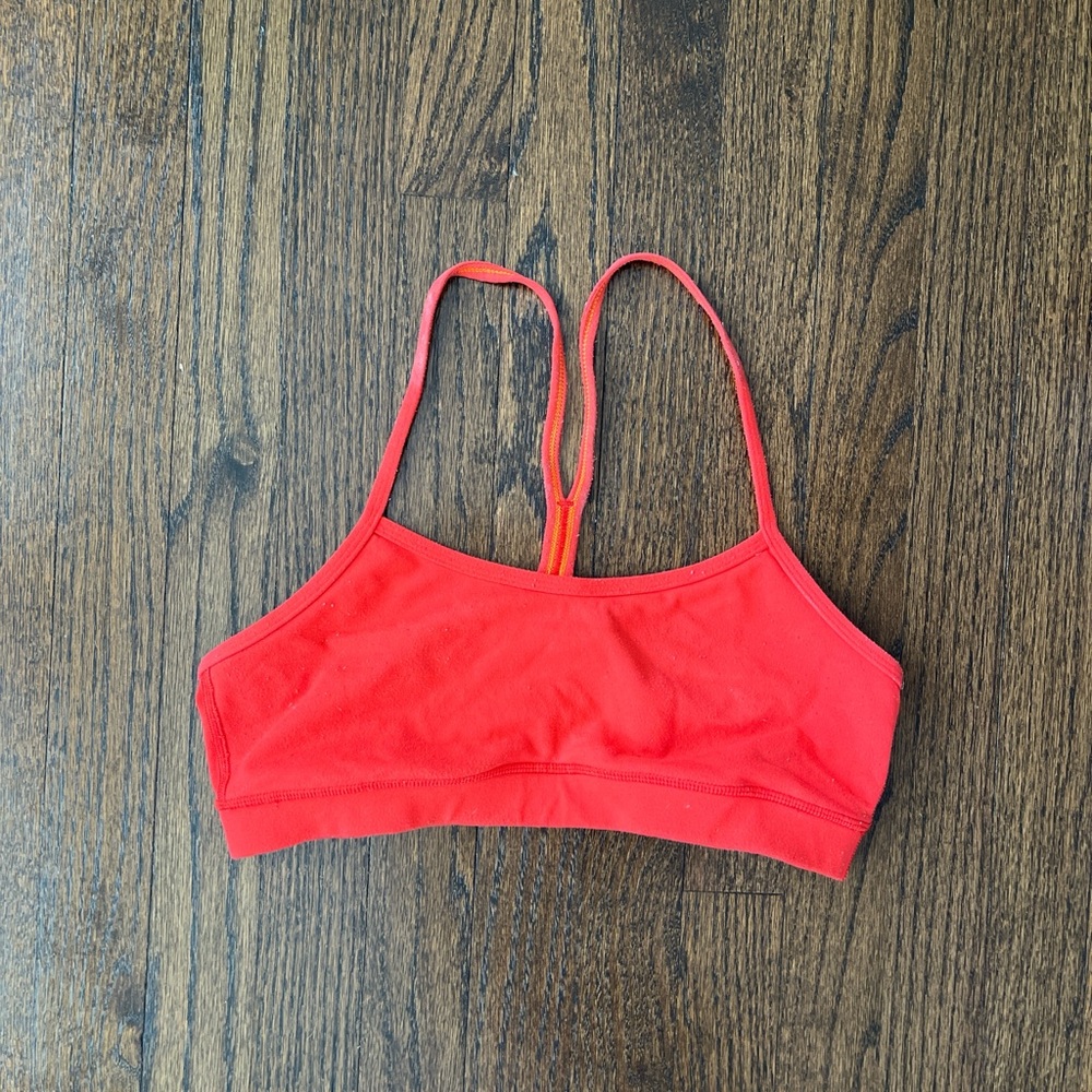 Lululemon Pink-Orange sports bra